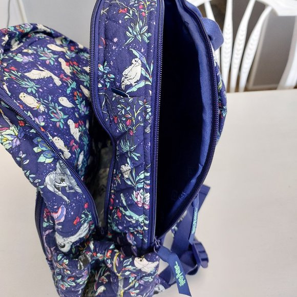 NEW With Tags Vera Bradley Harry Potter Forbidden Forest Laptop Campus Backpack